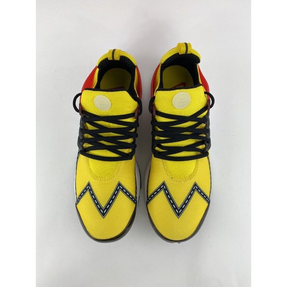 Nike Air Presto Yellow Red Men's Sneakers Shoes Road Race Black CT3550 700 - Picture 9 of 12